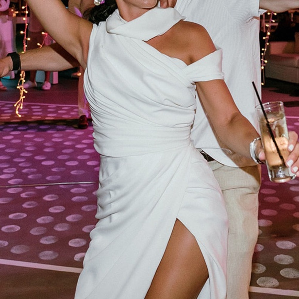Custom white gown